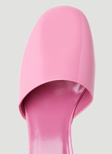 BY FAR Barb Lipstick Platform Heels Pink byf0252028