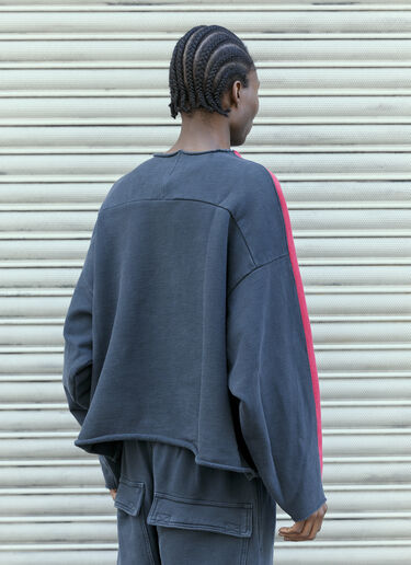 Side Stripe Crewneck Sweatshirt GREG ROSS Side Stripe Crewneck Sweatshirt Black grr0357003