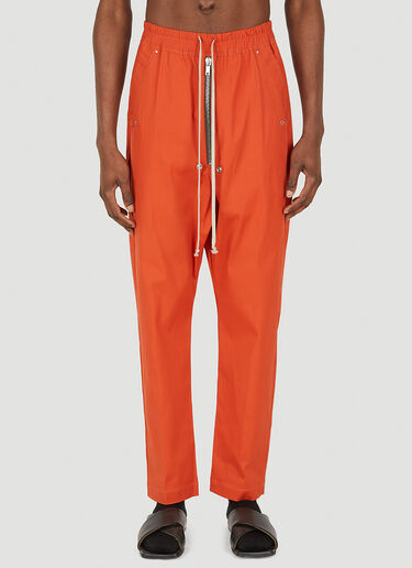 Rick Owens Bela Track Pants Orange ric0149014