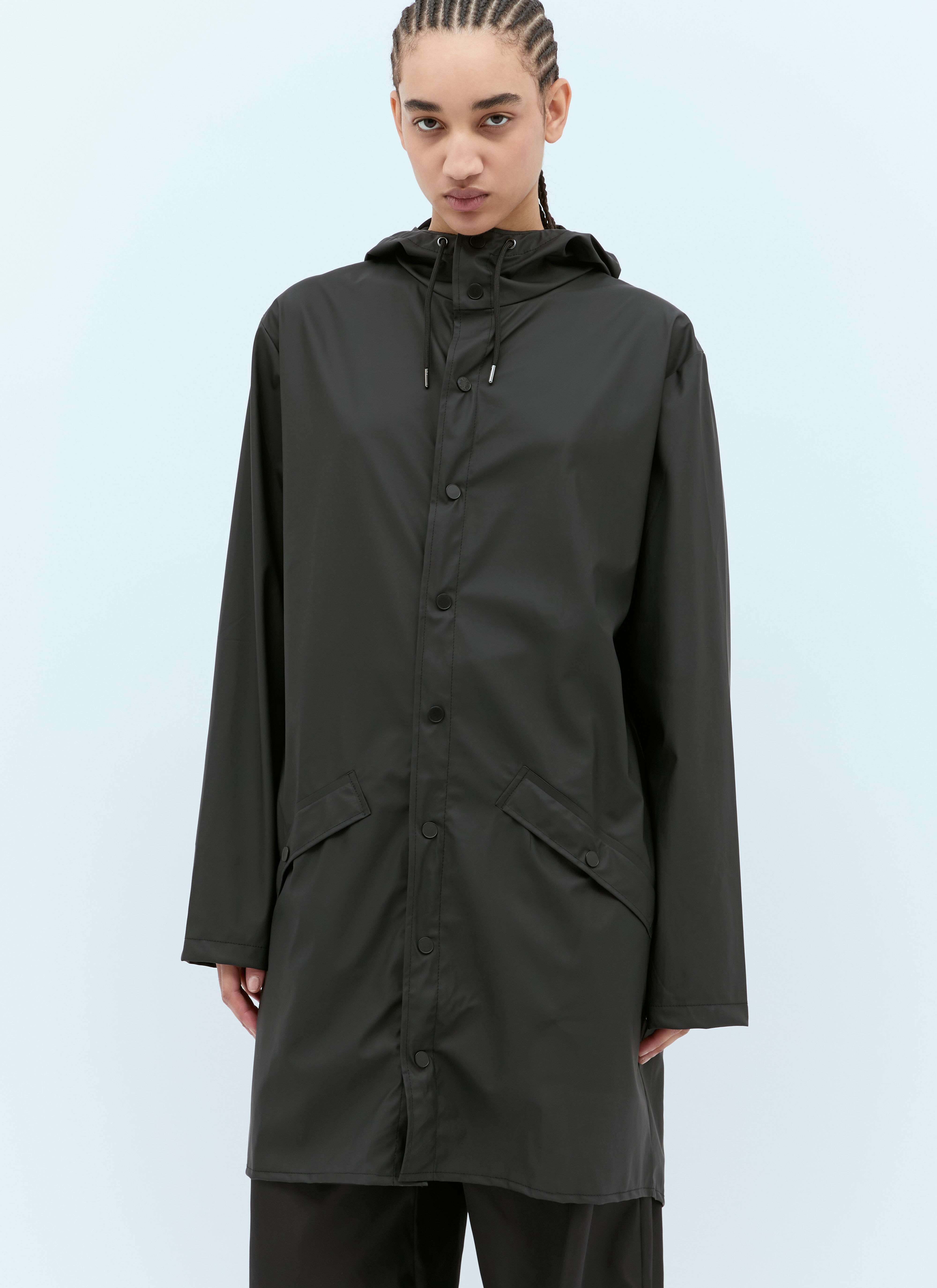 Rains Lightweight Coat Black rai0356001