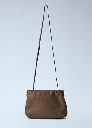 The Row Bourse Shoulder Bag Brown row0264082