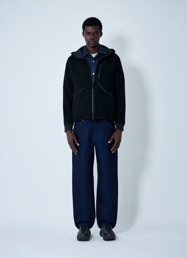 Ratinated Cloth Jacket Stone Island Ratinated Cloth Jacket Black sto0162038