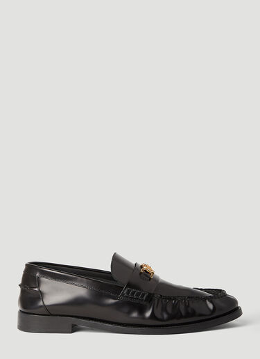 Versace Medusa 95 乐福鞋 黑色 ver0155025