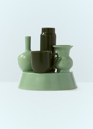 POLSPOTTEN Hong Kong Vase Blue wps0691443