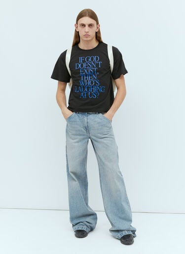 Who's Laughing T-Shirt Praying Who's Laughing T-Shirt Black pry0354016