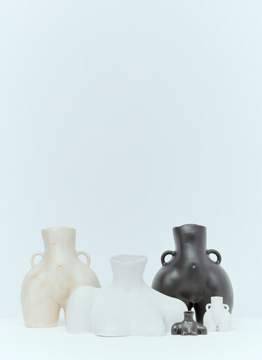 Anissa Kermiche Little Women Vase Duo White ank0355004