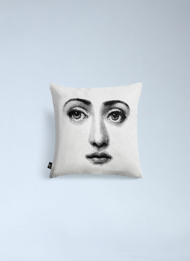 Fornasetti Tema e Variazioni N.1 And N.6 Cushion Black wps0691883