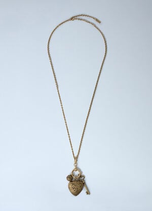 Chloé Château Treasures Pendant Necklace Gold chl0262018