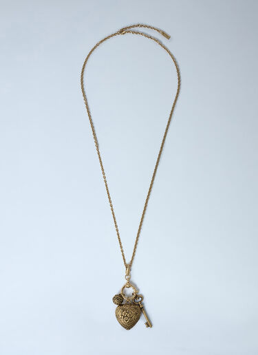 Chloé Château Treasures Pendant Necklace Gold chl0262018