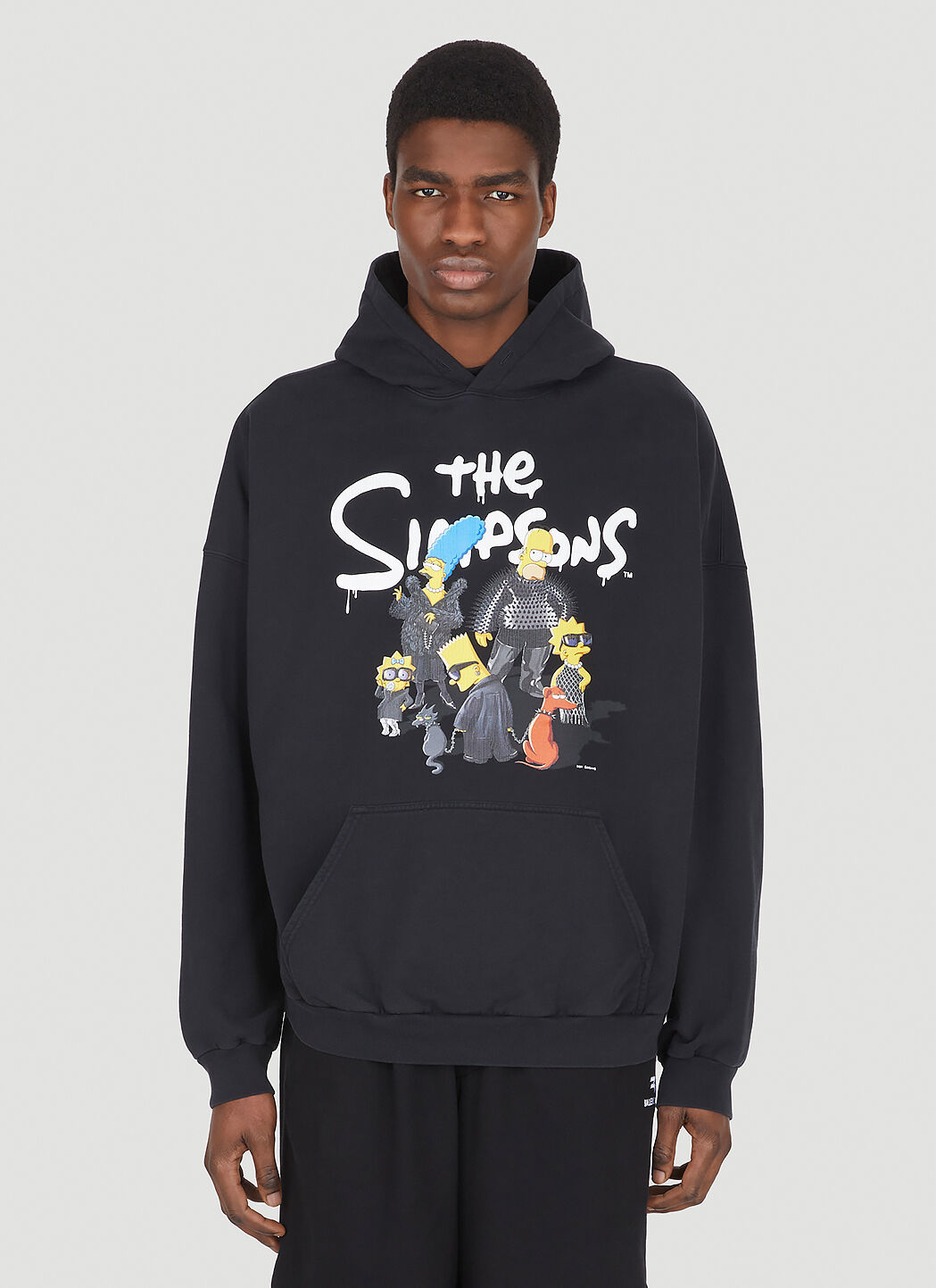 Balenciaga x The Simpsons Graphic Hooded Sweatshirt  DPUS