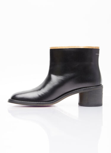 MM6 Maison Margiela Anatomic Ankle Boots Black mmm0253025