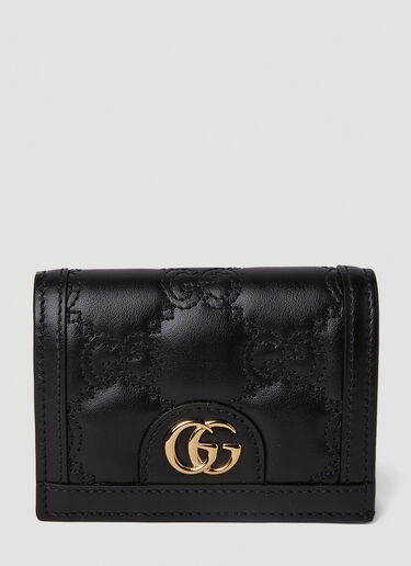Gucci GG 菱格纹钱包 黑色 guc0251121
