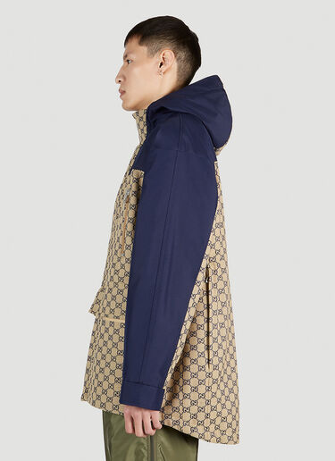 GG Hooded Jacket Gucci GG Hooded Jacket Beige guc0151058
