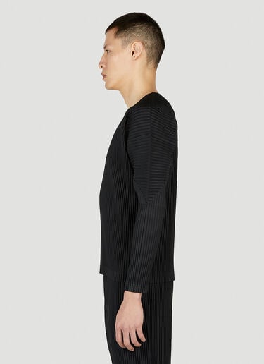 긴소매 탑 Homme Plissé Issey Miyake 긴소매 탑 블랙 hmp0152020