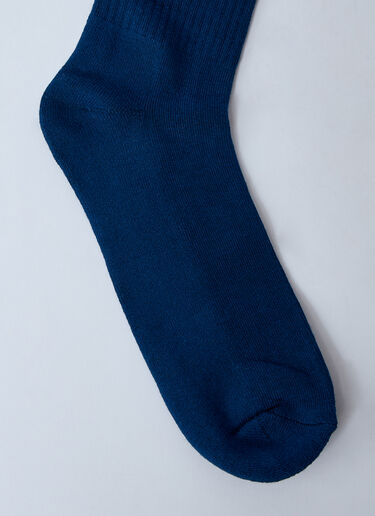 Gallery Dept. Logo Motif Socks Navy gdp0160029