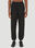 Moncler Stock Logo Track Pants Black mon0252038