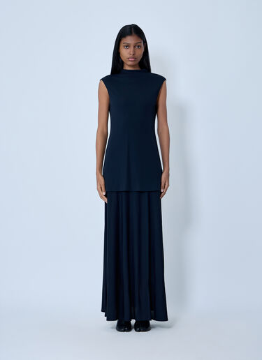 Viscose-Blend Dress Jil Sander Viscose-Blend Dress Navy jil0264008