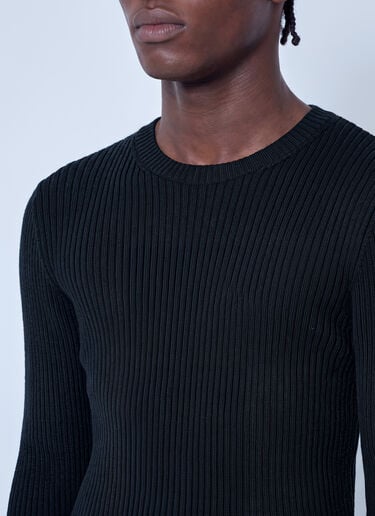 LN-CC® - Our Legacy: Compact Roundneck - Black Our Legacy Compact Roundneck Black our0165025