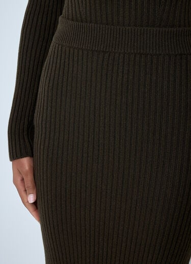 Knit Midi Skirt Max Mara Knit Midi Skirt Green max0262056