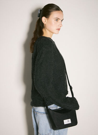 MM6 Maison Margiela 徽标发夹 黑色 mmm0257013