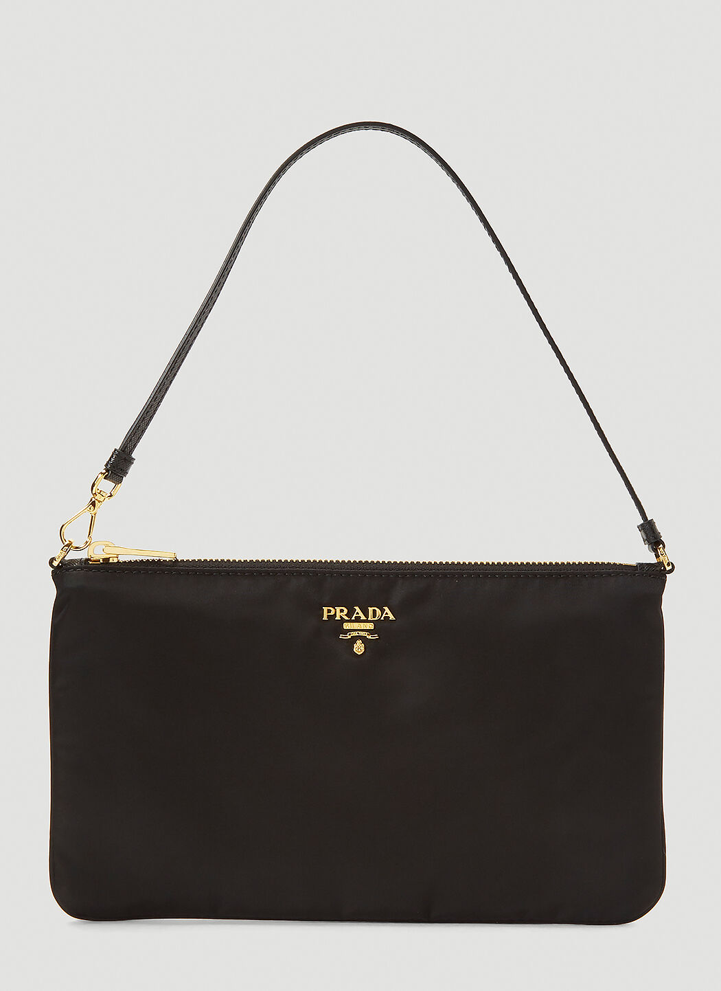 Prada nylon online clutch bag
