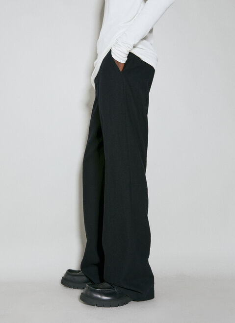 Ann Demeulemeester Gaspar Flared Leg Pants Black ann0154010