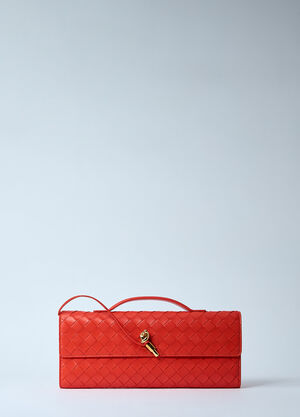 Bottega Veneta Long Andiamo Clutch Brown bov0259009