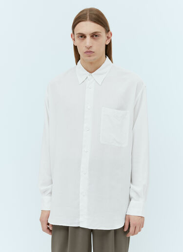 Lemaire Relaxed Shirt White lem0154003