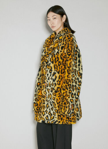 Wittgenstein レオパードコート Vivienne Westwood Wittgenstein レオパードコート イエロー vvw0254012