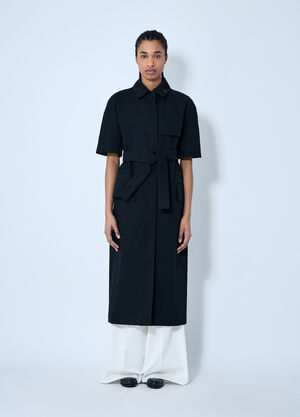 Prada Heavy-Duty Trench Coat Brown pra0260066