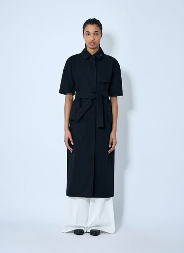 Max Mara Heavy-Duty Trench Coat Black max0260034