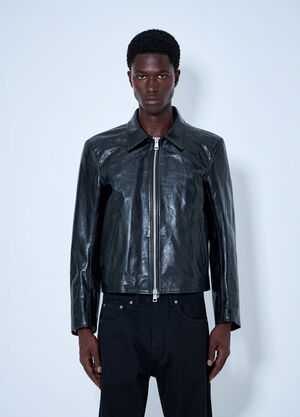 Our Legacy Mini Jacket Top Dyed Black our0165050