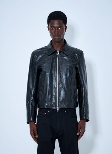 LN-CC® - Our Legacy: Mini Jacket Top Dyed - Black Our Legacy Mini Jacket Top Dyed Black our0165050