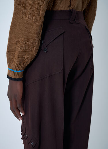 Kiko Kostadinov Estike Pants Brown kko0162001