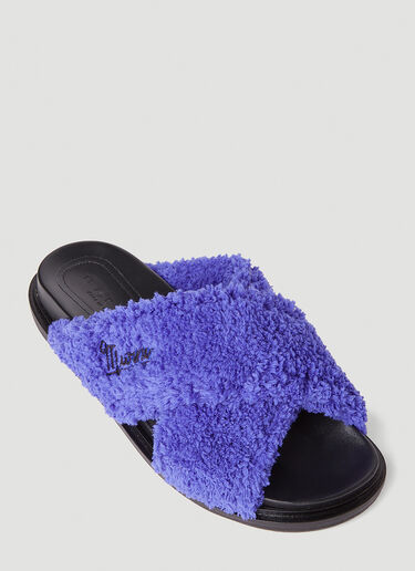 Marni Fussbett Slides Purple mni0252018