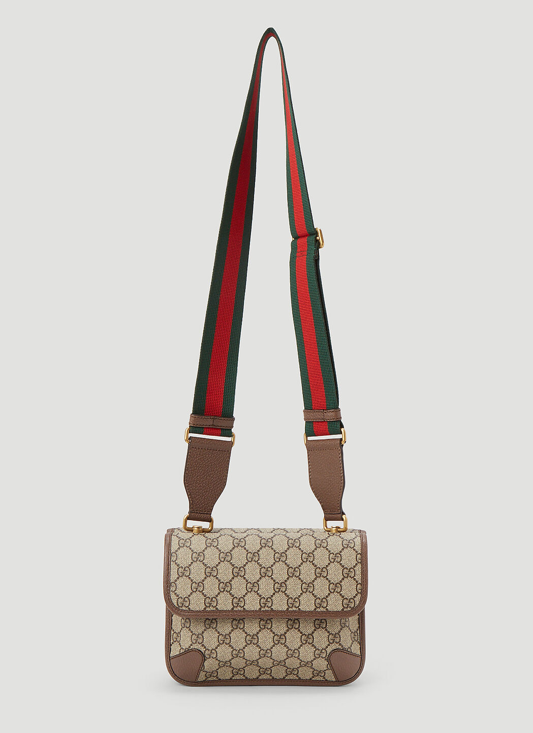 Gucci beige neo on sale vintage foldover bag