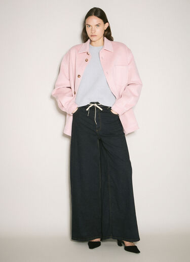 Marni Wide-Leg Stretch Jeans Black mni0257015