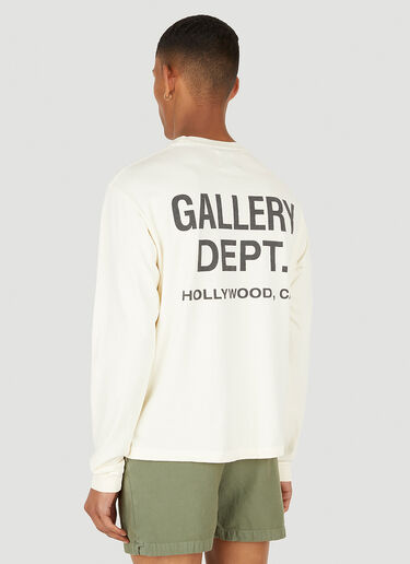 Gallery Dept. Vintage Souvenir Long Sleeve T-Shirt Beige gdp0147030