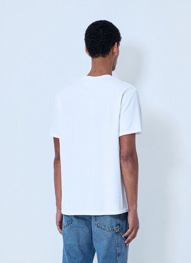 Gallery Dept. Cotton Jersey Logo T-Shirt White gdp0163007