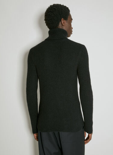 Saint Laurent Turtleneck Sweater Black sla0154014