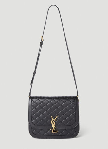 Saint Laurent Solferino Shoulder Bag Black sla0251097
