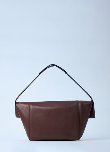 Small Leather Shoulder Bag Max Mara Small Leather Shoulder Bag Brown max0260040