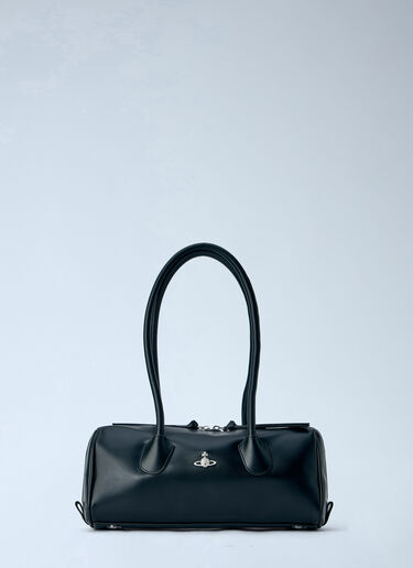 LN-CC® - Vivienne Westwood: Polly Bowling Bag - Black Vivienne Westwood Polly Bowling Bag Black vvw0266032