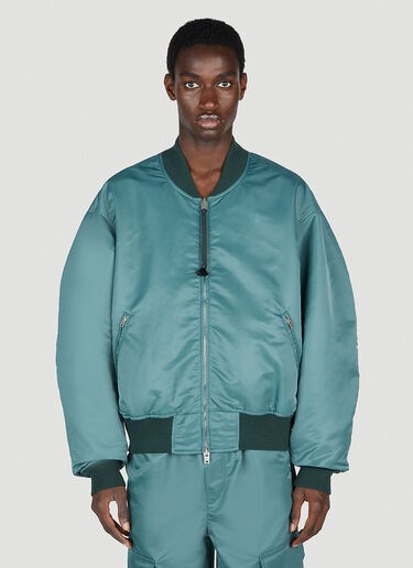 Honey Fucking Dijon x Acne Bomber Jacket Green hdj0352009