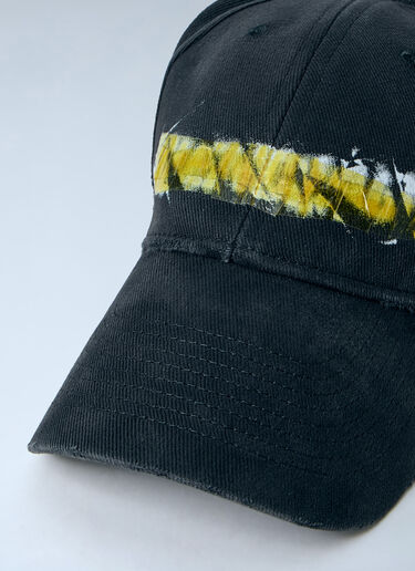 Balenciaga Faded Washed Cap Black bal0164008