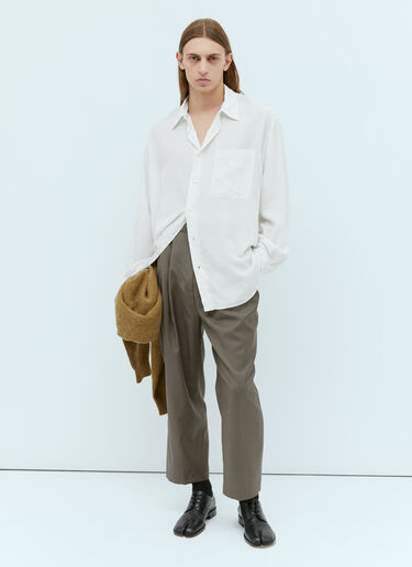 Lemaire Relaxed Shirt White lem0154003