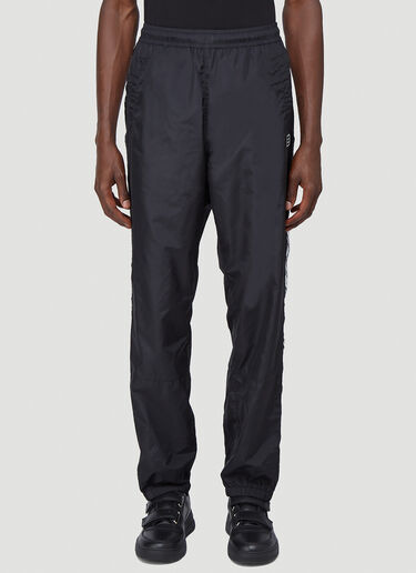 Acne Studios Contrast-Trimmed Pants Black acn0141002