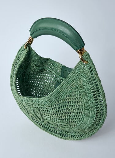 Chloé Summer Banana Hobo Shoulder Bag Green chl0260026