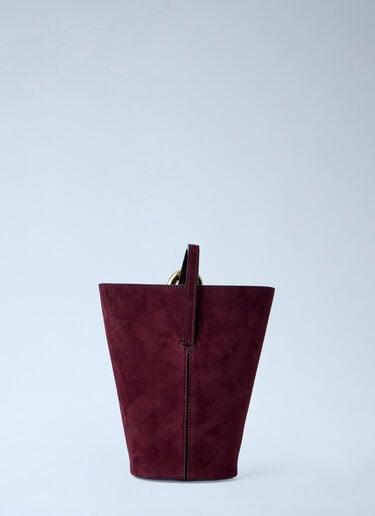 Chloé Small Eden Treasures Bucket Bag Red chl0263076