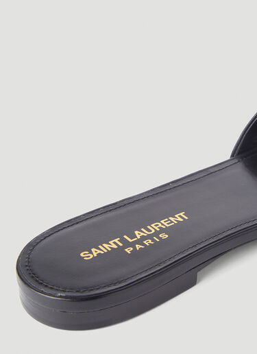Saint Laurent Bianca Slides Black sla0243129